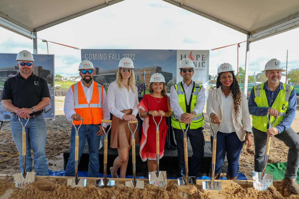 Hope Clinic Groundbreaking Project Team