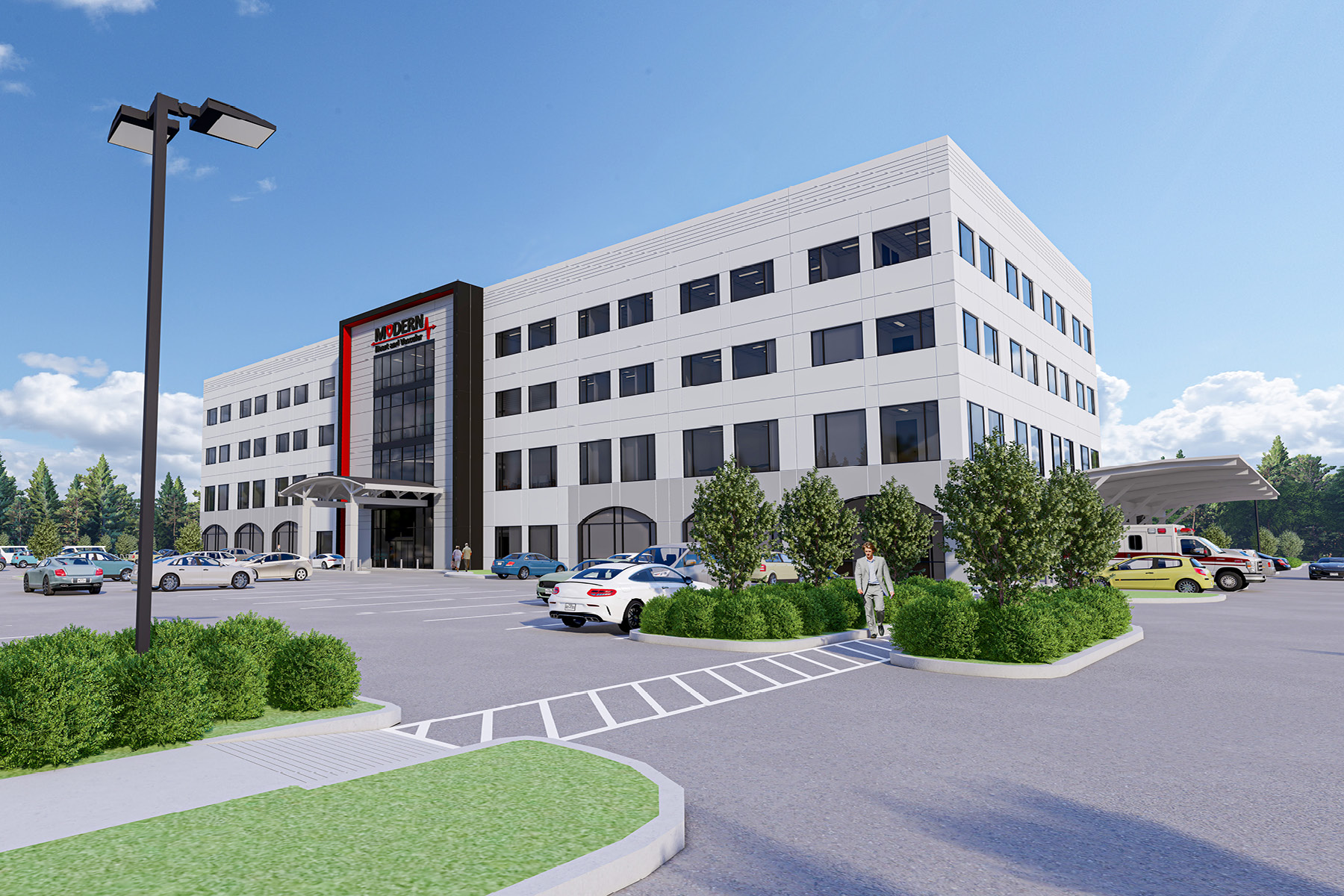 Modern Heart and Vascular Medical Office Building - Arch-Con Corporation